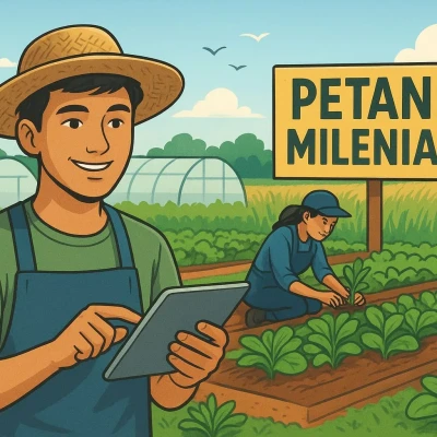 Petani Milenial Banten, Wajah Baru Pertanian yang Kian Kekinian
