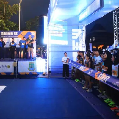Tangerang 10K Perdana Meledak Antusiasme, Ribuan Pelari Ramaikan Jantung Kota