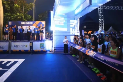 Tangerang 10K Perdana Meledak Antusiasme, Ribuan Pelari Ramaikan Jantung Kota