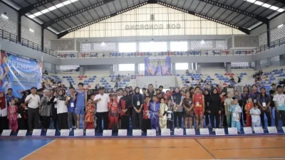 260 Atlet Ramaikan Kejurda Wushu Kota Tangerang Volume 2, Targetkan Lahirnya Juara Nasional