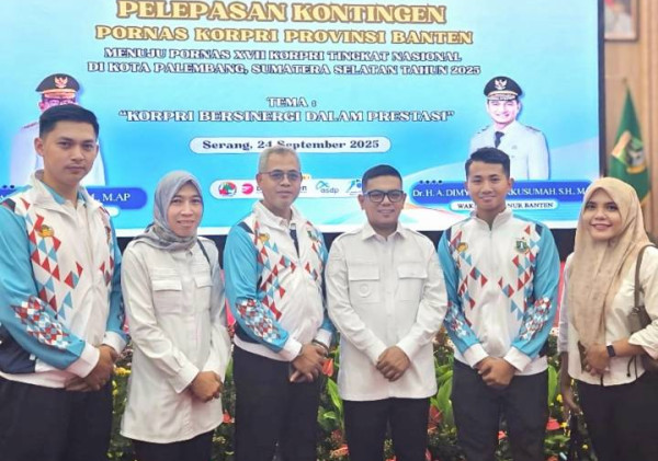 Empat ASN Kota Tangerang Siap Harumkan Banten di Pornas KORPRI XVII Sumsel 2025