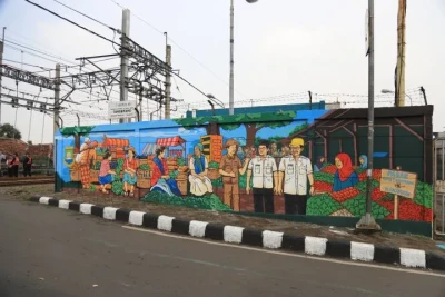 Mural Competition Kecamatan Larangan Dibuka, Ajang Kreatif Sambut HUT ke-33 Kota Tangerang