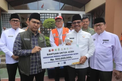 Kota Tangerang Bergerak: 59 Relawan dan Bantuan Rp1 Miliar Dikirim ke Sumatera dan Aceh