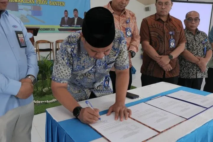 Perumda Tirta Benteng Teken Pakta Integritas Antikorupsi, BPKP Banten Beri Apresiasi