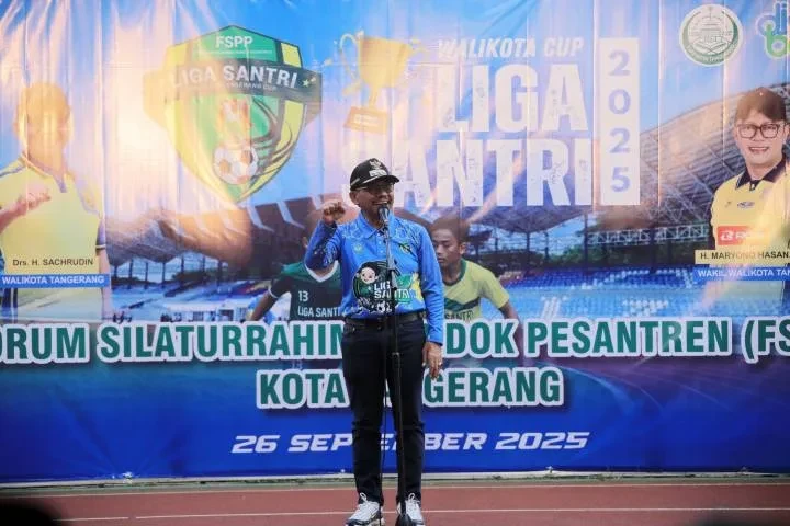 Liga Santri Wali Kota Cup 2025 Resmi Bergulir, Sachrudin: "Bukan Sekedar Pertandingan