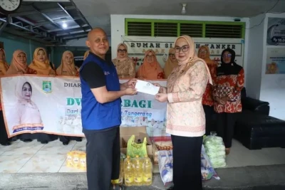 HUT ke-26, DWP Kota Tangerang Datangi Rumah Singgah Kanker: Gerakan Kepedulian yang Menginspirasi
