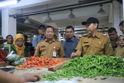 Harga Sejumlah Pangan Naik Jelang Akhir Tahun, Pemkot Tangerang Turun Langsung ke Pasar