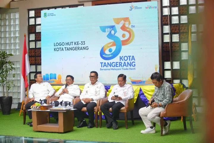 HUT ke-33 Kota Tangerang Diluncurkan: Logo Penuh Makna, Perayaan Sederhana Sarat Kepedulian