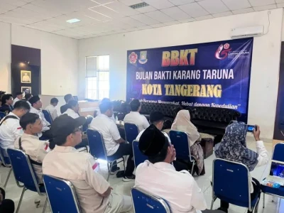 Semarak Bulan Bakti Ke-65, Karang Taruna Kota Tangerang Gelar Apel Hingga Seminar Sosial