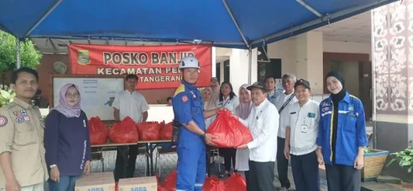 10.690 Nasi Bungkus Disalurkan, Ini Titik Banjir Kota Tangerang dengan Bantuan Terbanyak