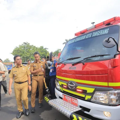 Pemkot Tangerang Tambah 8 Mobil Damkar Canggih, Wali Kota Sachrudin: “Kesiapsiagaan Bisa Selamatkan Banyak Nyawa!”