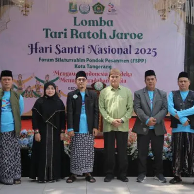 Ribuan Santri Padati Grha Santri 2210, Kota Tangerang Hidup dengan Semangat Hari Santri Nasional 2025