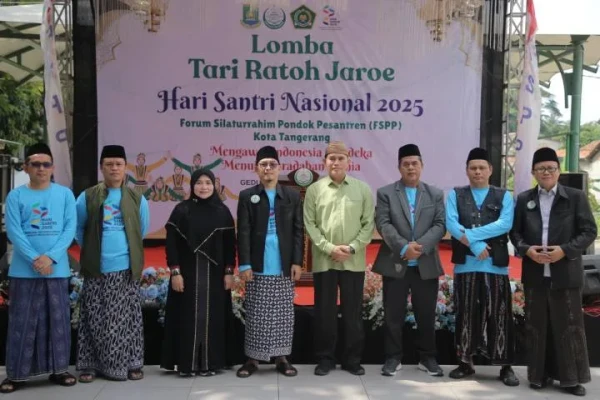 Ribuan Santri Padati Grha Santri 2210, Kota Tangerang Hidup dengan Semangat Hari Santri Nasional 2025