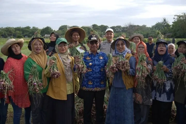 Panen Raya Bawang Merah dan Melon di Kota Tangerang: Bukti Pertanian Perkotaan Mampu Tekan Inflasi dan Perkuat Ketahanan Pangan
