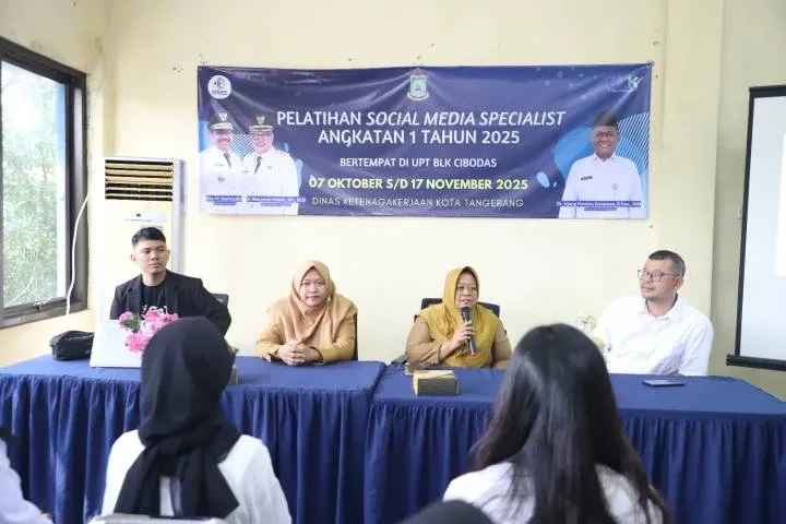 BLK Kota Tangerang Cetak Generasi Digital, Siapkan 16 Peserta Jadi Social Media Specialist
