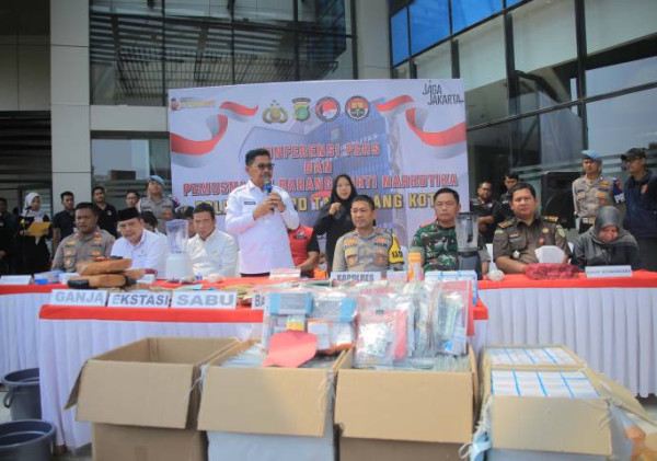 Pemkot Tangerang, Polres, dan BNN Musnahkan Puluhan Ribu Obat Terlarang: Simbol Perang Total Lawan Narkoba