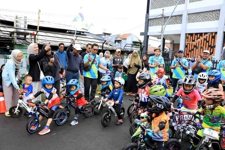 Dari Push Bike di GOR Gondrong, Wali Kota Tangerang Tanamkan Karakter Sejak Usia Dini