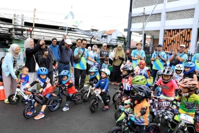 Dari Push Bike di GOR Gondrong, Wali Kota Tangerang Tanamkan Karakter Sejak Usia Dini