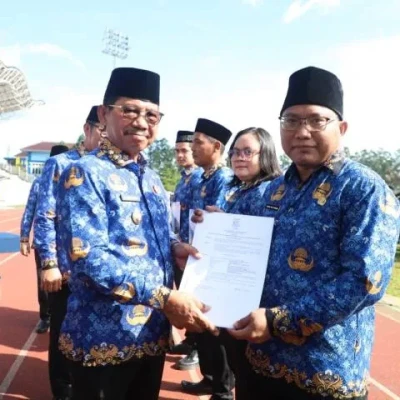 Pemkot Tangerang Resmi Lantik 5.591 PPPK Paruh Waktu: Ribuan Pegawai Penuhi Stadion, Antusiasme Pecah Sejak Pagi