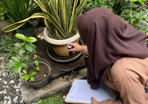 Cegah Wabah DBD, Puskesmas Poris Plawad Turun Langsung Lakukan Penyelidikan Epidemiologi