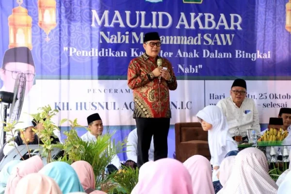 Wakil Wali Kota Tangerang: Bentuk Karakter Anak Lewat Teladan Akhlak Nabi Muhammad SAW
