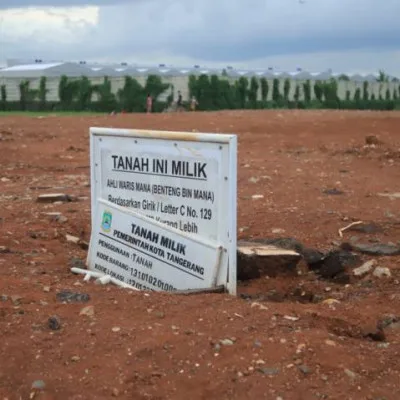 Pesawat Asli Bakal Jadi Ikon! Alun-alun Benda Disiapkan Jadi Wajah Baru Aerotropolis Kota Tangerang