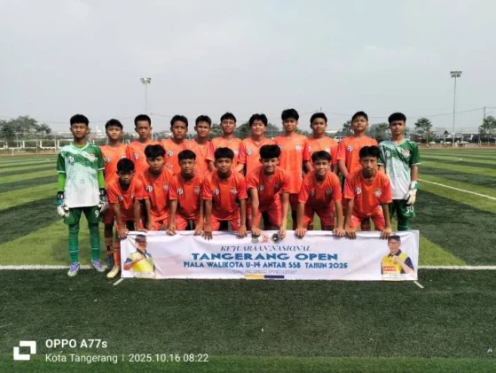 Kejurnas Sepak Bola Piala Wali Kota Tangerang U-14 2025 Resmi Bergulir, 16 Tim Terbaik Adu Skill di Lapangan!