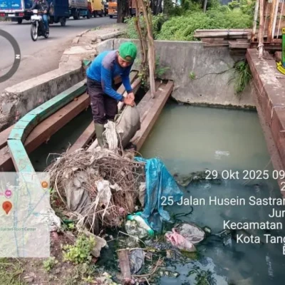 Pemkot Tangerang Gencar Normalisasi Drainase, Antisipasi Genangan di Jalur Vital Menuju Bandara Soekarno-Hatta