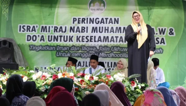 Peringatan Isra Miraj di Jayanti, Wabup Tangerang Ajak Warga Perkuat Iman dan Teladani Rasulullah
