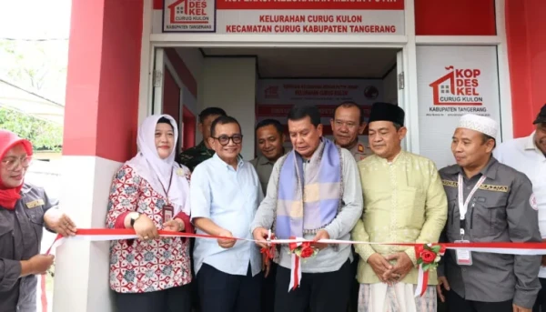 Diresmikan Bupati, Koperasi Merah Putih Curug Kulon Siap Putar Ekonomi Warga