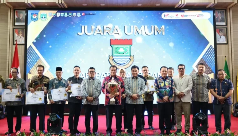 Skor Tertinggi 92,5! Pemkab Tangerang Kembali Sabet Juara Umum Pengelolaan Keuangan Banten 2025