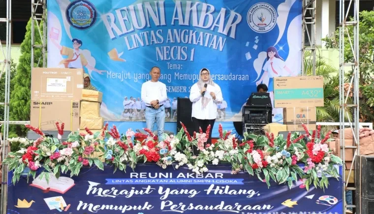Reuni Alumni SMPN 1 Cisoka Jadi Titik Awal Gerakan Besar? Pesan Tegas Wabup Tangerang Bikin Penasaran