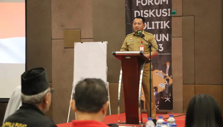 Wujudkan Pemilu Damai dan Berkualitas, Kepala Kesbangpol Ajak Semua Pihak Jaga Etika dan Hindari Politik Destruktif