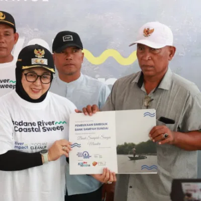 Wabup Intan Ajak Masyarakat Wujudkan Gerakan Nyata Jaga Sungai Cisadane Lewat Cisadane River Coastal Sweep