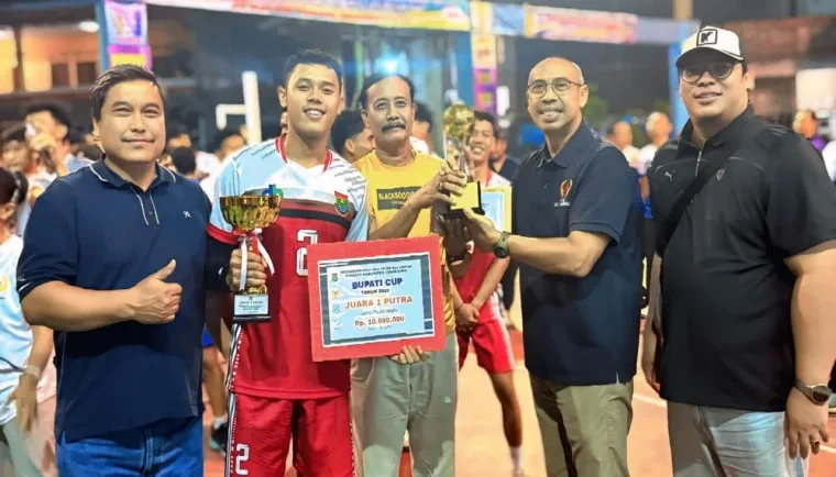 Kelapa Dua Guncang Bupati Cup 2025: Tim Putra Sabet Emas, Putri Raih Perunggu — Langkah Pasti Menuju Porprov 2026