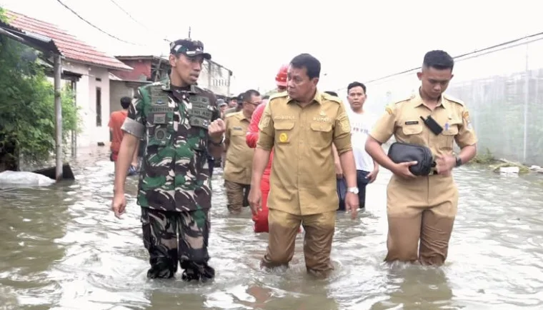 Bupati Turun Langsung ke Rawa Lumpang, Solusi Banjir Kosambi Mulai Dirumuskan
