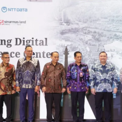PJ Bupati Tangerang Dampingi Menkominfo Resmikan Dan Apresiasi DXC Sinarmas Land Sebagai Ekosistem Teknologi Masa Depan