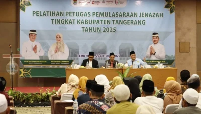 Pemkab Tangerang Latih Ratusan Petugas Pemulasaraan Jenazah: “Bukan Sekadar Tugas Sosial, Tapi Panggilan Ibadah”