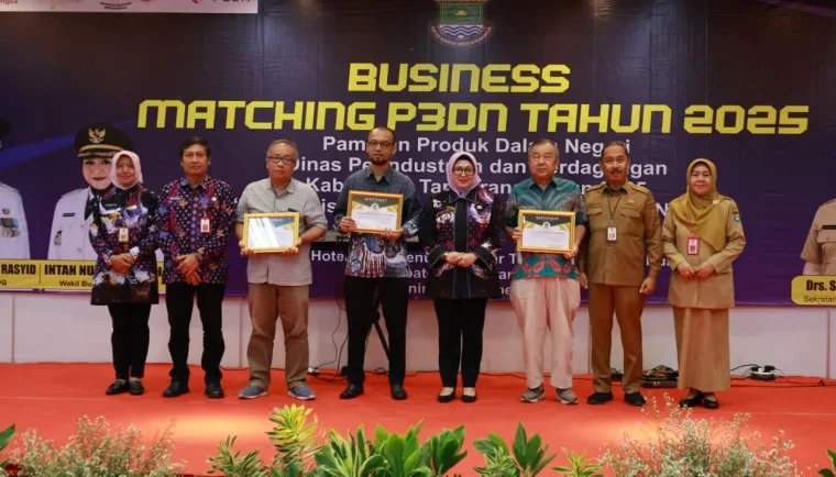 Dorong Produk Lokal Naik Kelas, Wabup Intan Buka Business Matching P3DN: “Kurangi Ketergantungan Impor, Perkuat Industri Dalam Negeri”
