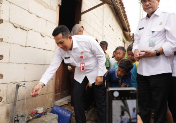 Pj Bupati Tangerang Apresiasi Percepatan Layanan Air di Pantura