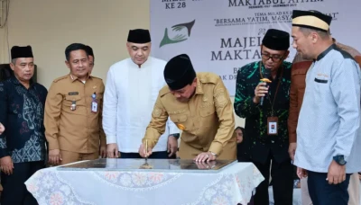 Milad ke-28 Maktabul Aitam Jadi Momentum Bersejarah, Bupati Tangerang Resmikan Taklim untuk Pendidikan Anak Yatim