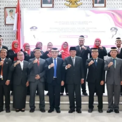 Bupati Tangerang Lantik Dua Pejabat Pimpinan Tinggi Pratama