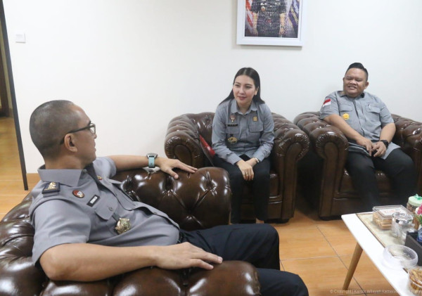 Menuju Sosialisasi KUHP Bersama Wamenkum, Kanwil Banten Lakukan Audiensi Strategis