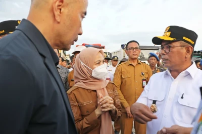 Masih Ada Truk Bandel! Gubernur Banten, Kapolda, dan Bupati Serang Turun Tangan Sidak ODOL di Bojonegara