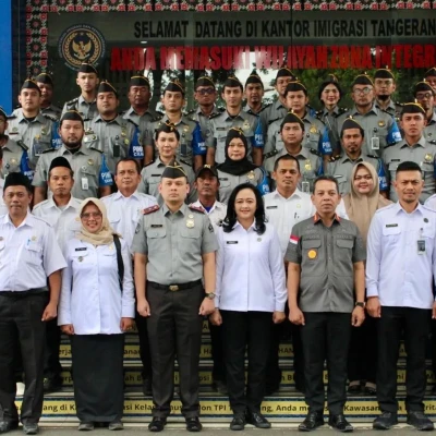 Kanwil Imigrasi Banten Kukuhkan Petugas Imigrasi Pembina Desa (PIMPASA), Awali Transformasi Desa Binaan Imigrasi