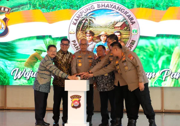 Polda Banten Resmikan Kampung Bhayangkara Pangan Mandiri