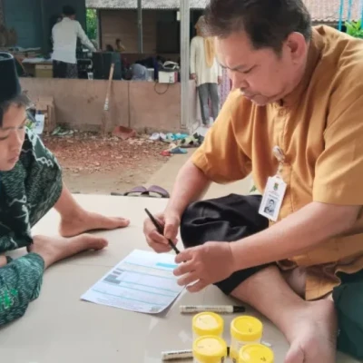 Puskesmas Balaraja Gelar Active Case Finding TBC di Lingkungan Pondok Pesantren