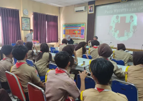 UPTD Puskesmas Pagedangan Tingkatkan Kesiapsiagaan Remaja Lewat Pelatihan P3K dan Bantuan Hidup Dasar