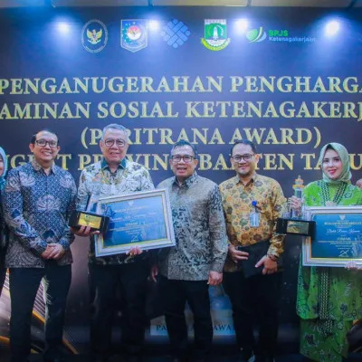 Tangsel Raih Peringkat Terbaik Kedua Paritrana Award 2025, Komitmen Perlindungan Pekerja Terus Diperkuat