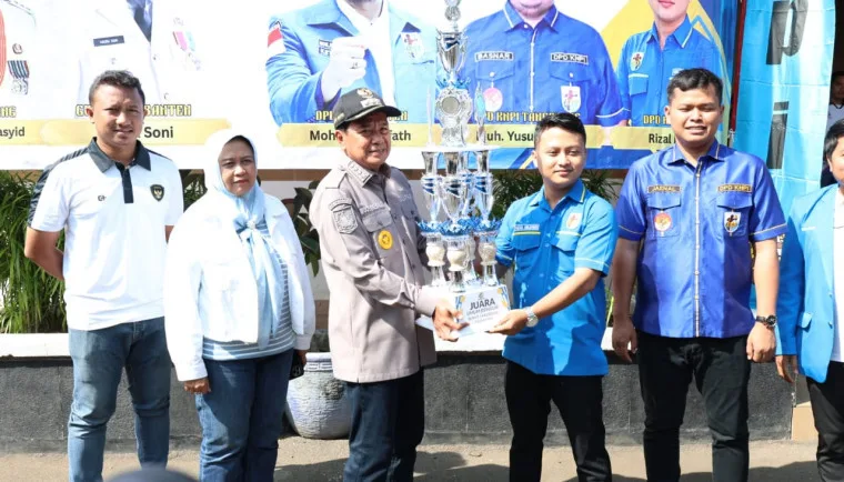 Bupati Tangerang Buka Lomba Keterampilan Baris-Berbaris di Kecamatan Mauk